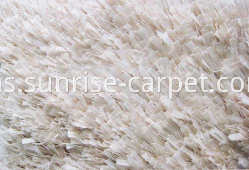 Macro of strip &silk mixed carpet (1)